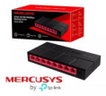 Switch Red Mercusys Gigabit 5 Bocas